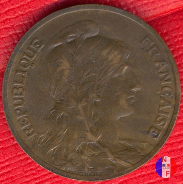 10 centesimi Dupuis 1898 (Parigi)