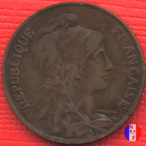 10 centesimi Dupuis 1910 (Parigi)