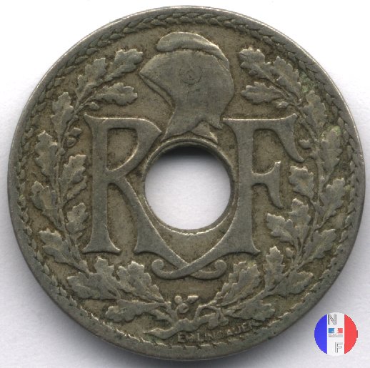 10 centesimi Lindauer 1923 (Parigi)