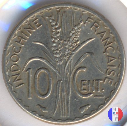 10 centesimi - Marianna con ulivo 1940 (Parigi)