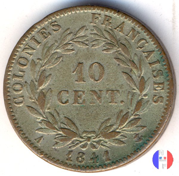 10 centesimi 1841 (Parigi)