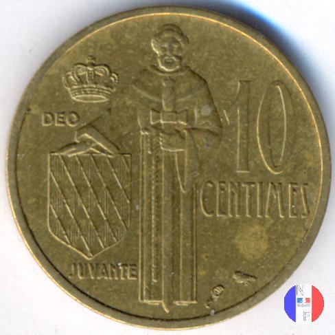 10 centesimi 1962 (Parigi)