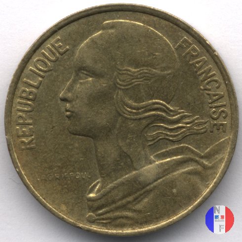 10 centesimi 1977 (Pessac)