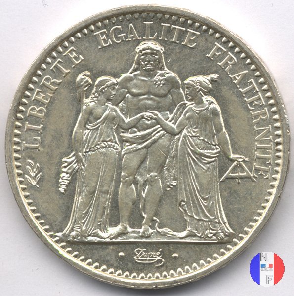 10 franchi Ercole 1968 (Parigi)