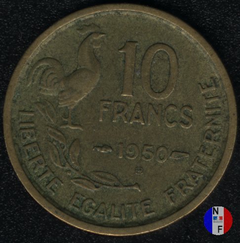 10 franchi Guiraud 1950 (Beaumont Le Roger)