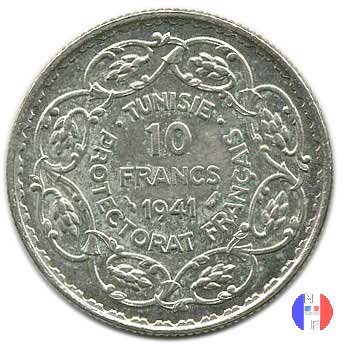 10 franchi - III tipo 1941 (Parigi)