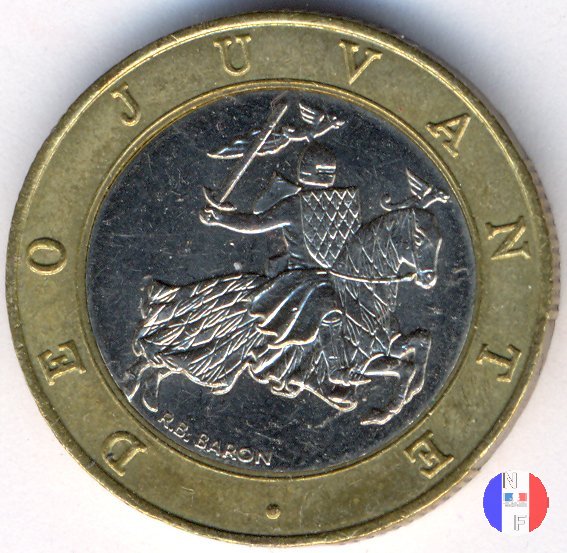 10 franchi - III tipo 1994 (Pessac)