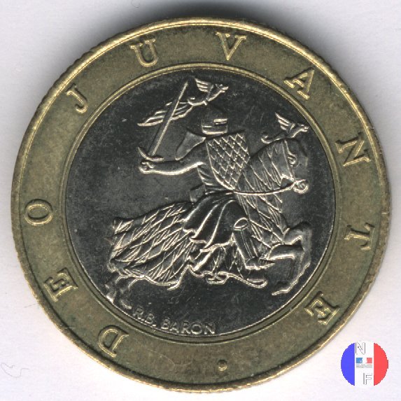 10 franchi - III tipo 2000 (Pessac)