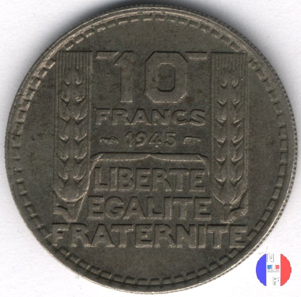 10 franchi 1945 (Parigi)