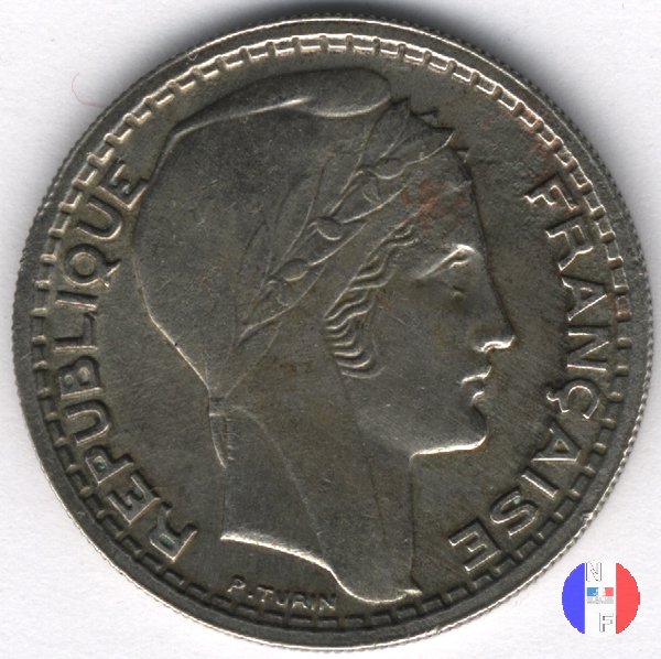 10 franchi 1947 (Beaumont Le Roger)