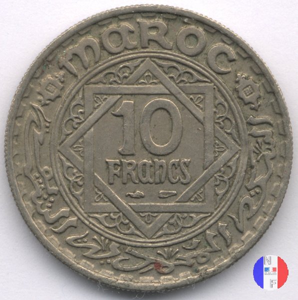 10 franchi - cupronickel 1947 (Parigi)