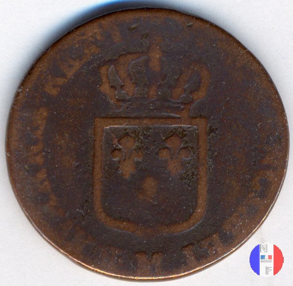 12 deniers (sol) 1791 (Tolosa)