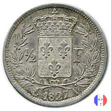 1/2 franco 1827 (Parigi)