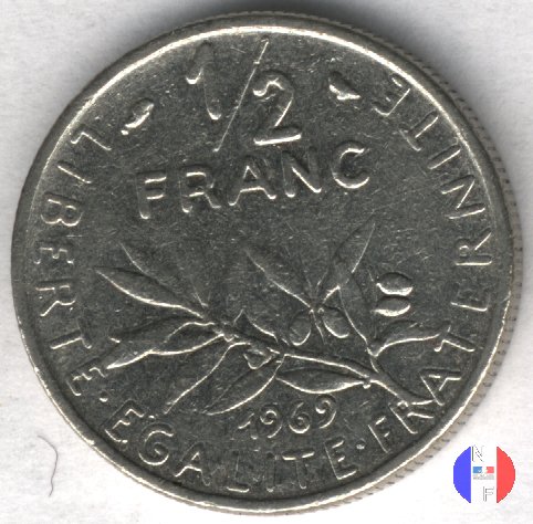 1/2 franco 1969 (Parigi)