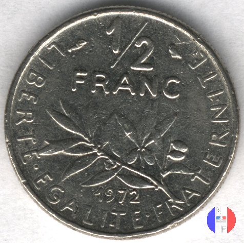 1/2 franco 1972 (Parigi)