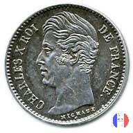 1/4 di franco 1828 (Parigi)