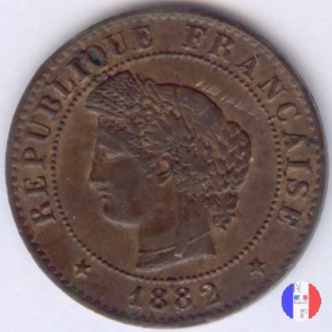 1 centesimo Cerere 1882 (Parigi)