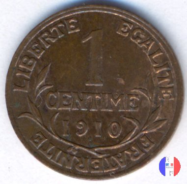 1 centesimo Dupuis 1910 (Parigi)