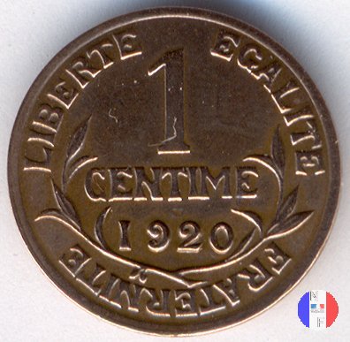 1 centesimo Dupuis 1920 (Parigi)