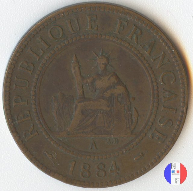 1 centesimo 1884 (Parigi)