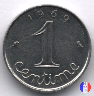 1 centesimo 1969 (Parigi)