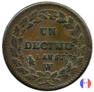 1 decimo Dupré 1796-1797 (Lilla)