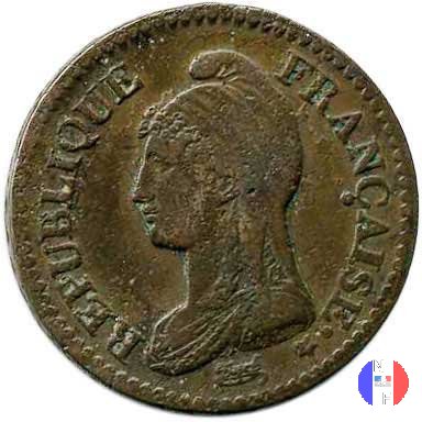 1 decimo 1799-1800 (Strasburgo)