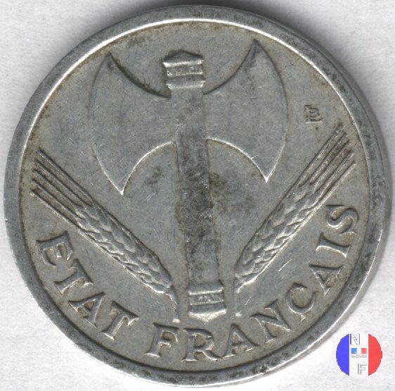 1 franco Bazor 1942 (Parigi)