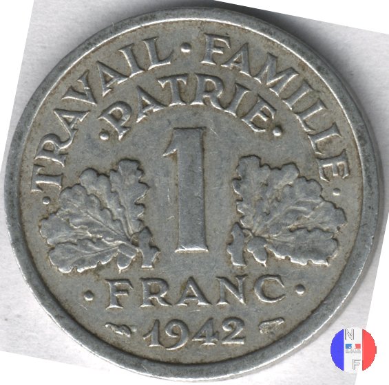 1 franco Bazor 1942 (Parigi)