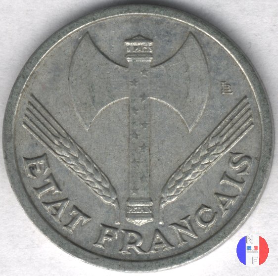 1 franco Bazor 1944 (Parigi)