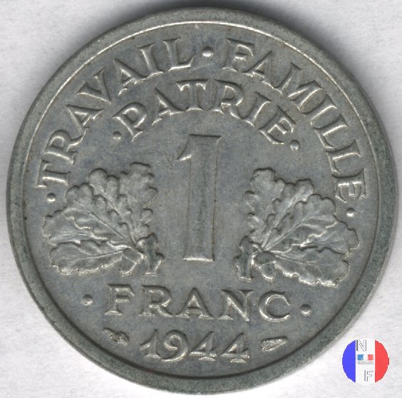 1 franco Bazor 1944 (Parigi)