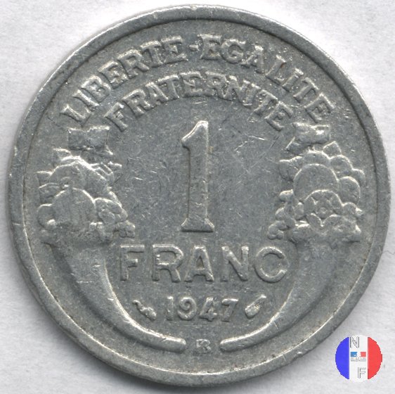 1 franco 1947 (Beaumont Le Roger)