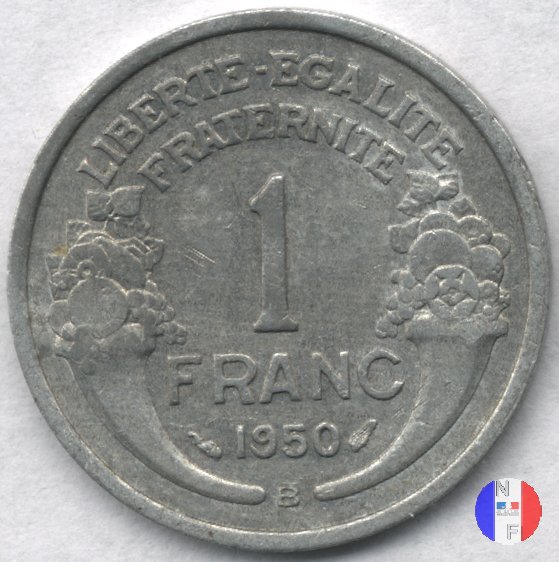 1 franco 1950 (Beaumont Le Roger)