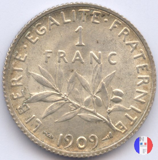 1 franco seminatrice 1909 (Parigi)