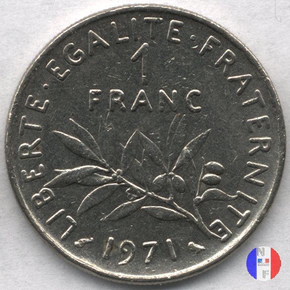 1 franco seminatrice 1971 (Parigi)