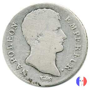 1 franco - testa nuda 1805 (Parigi)