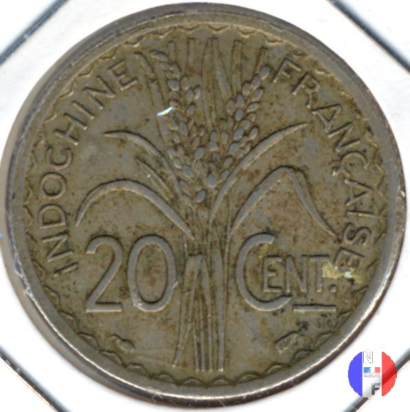 20 centesimi - Marianna con ulivo 1939 (Parigi)