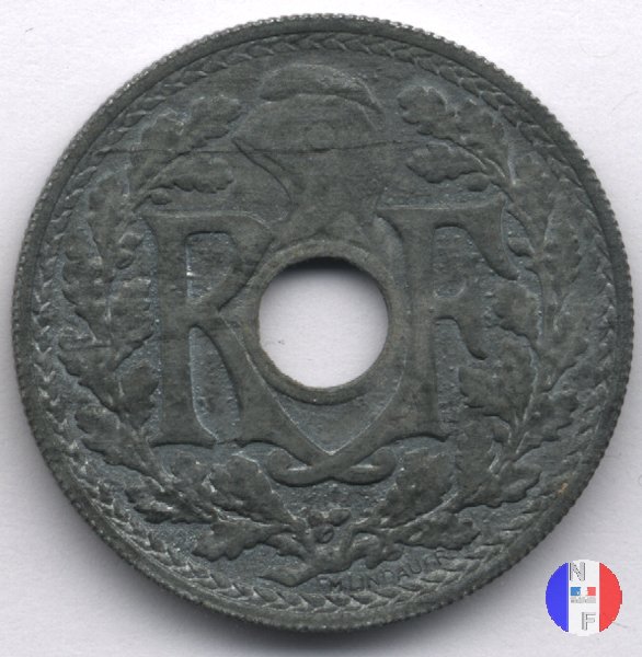 20 centesimi 1945 (Parigi)