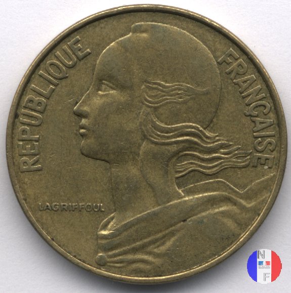 20 centesimi 1972 (Parigi)