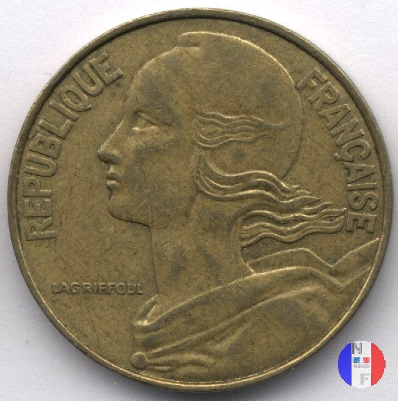 20 centesimi 1986 (Pessac)