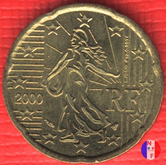 20 centesimi 2000 (Pessac)