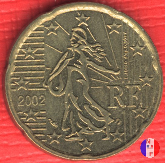 20 centesimi 2002 (Pessac)