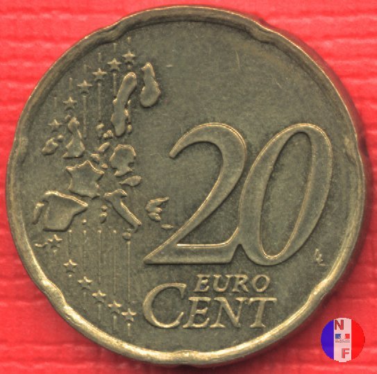 20 centesimi 2002 (Pessac)