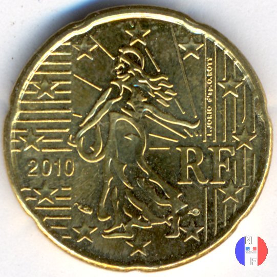 20 centesimi 2010 (Pessac)