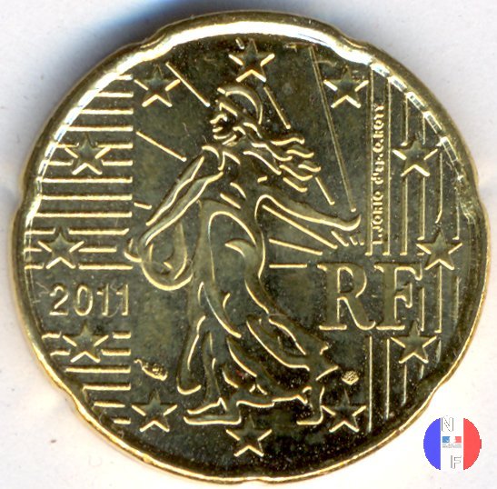 20 centesimi 2011 (Pessac)