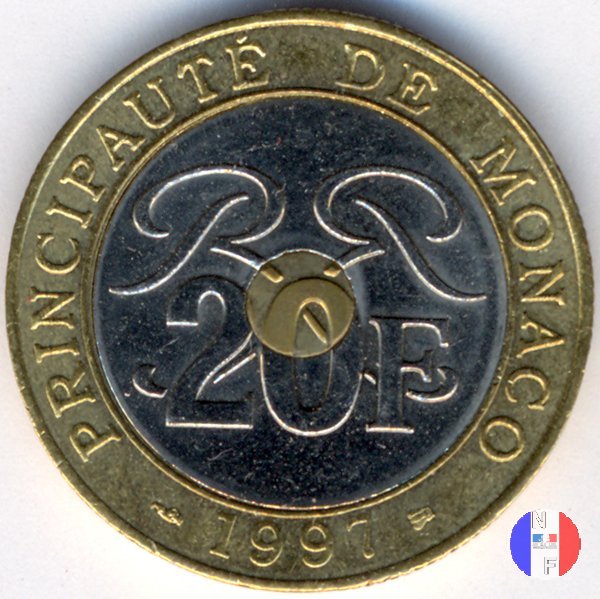 20 franchi - II tipo 1997 (Pessac)