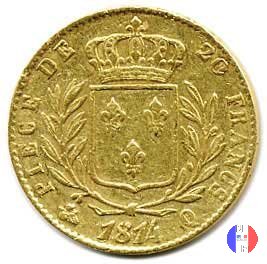 20 franchi 1814 (Perpignan)