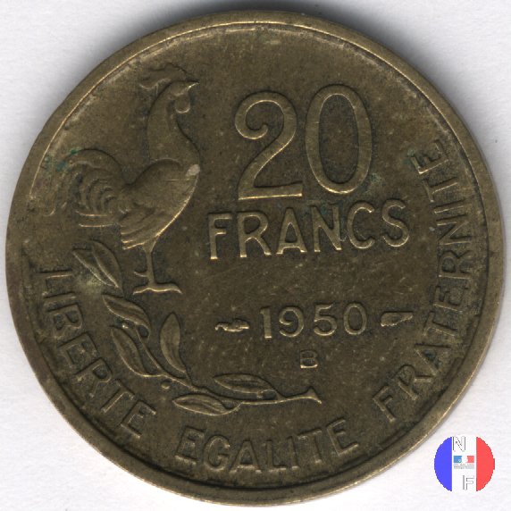 20 franchi 1950 (Beaumont Le Roger)