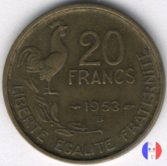 20 franchi 1953 (Beaumont Le Roger)