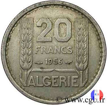 20 franchi 1956 (Parigi)